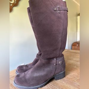 Tall Brown Suede UGG boots